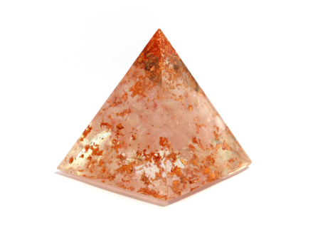 Arrière orgonite quartz rose