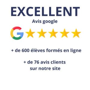 les etoiles clients satisfaits sur google et sur le site