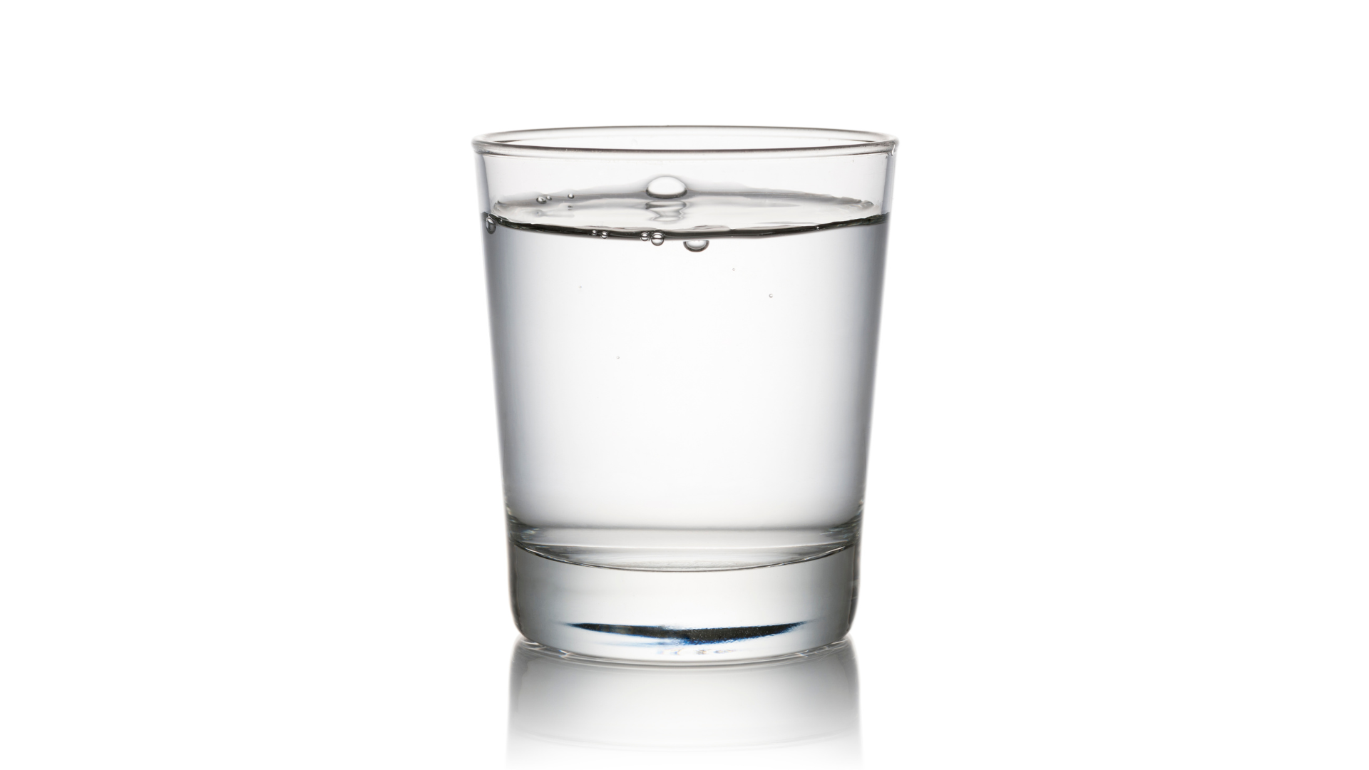 verre d'eau